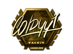COLDYY1 (Gold) | London 2018 image